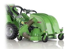 avant collecting lawn mower 1200