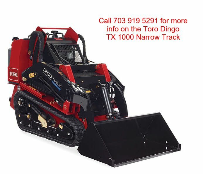 toro dingo tx 1000 narrow track model 22327