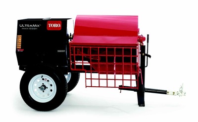 towable 8 cubic foot mortar mixer